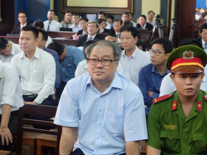 Bị cáo Phạm Công Danh tại toà