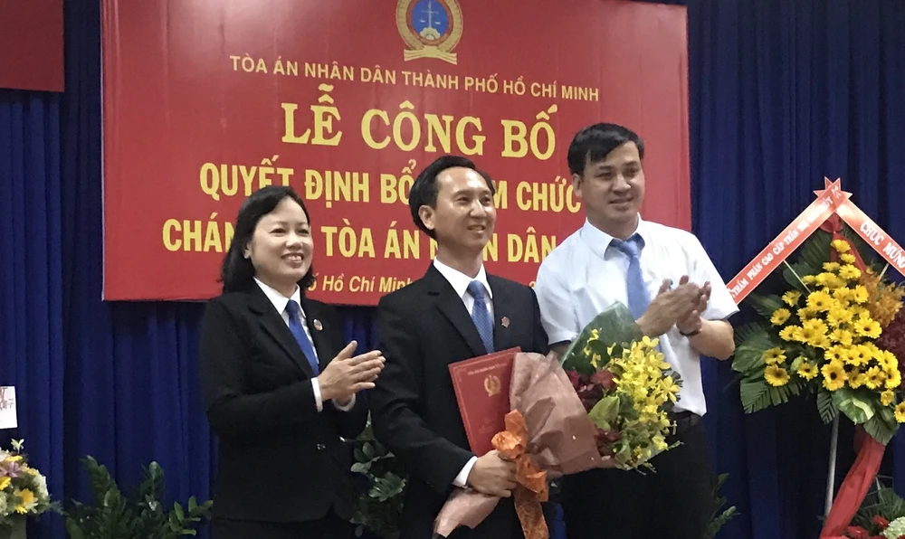 Bổ nhiệm chánh án quận 7, TP.HCM ảnh 1