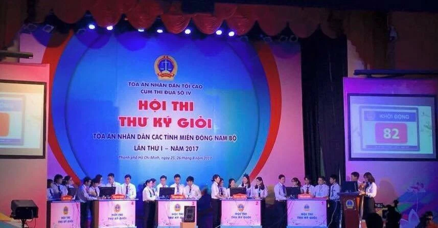 TAND TP.HCM đoạt giải nhất Hội thi Thư ký giỏi ảnh 2