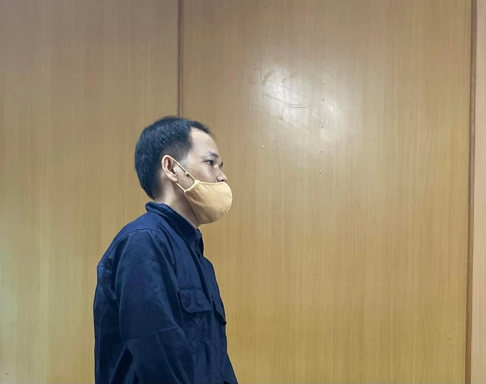 Bị cáo Nguyễn Thanh Tùng. Ảnh: HOÀNG YẾN