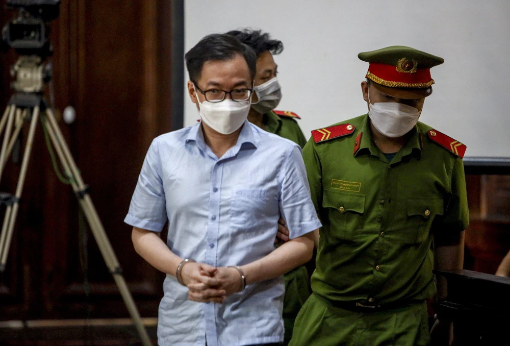 Bị cáo Tề Trí Dũng xin giảm nhẹ về hai tội. Ảnh: N.Nhi