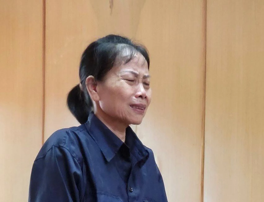 Bị cáo Hậu trình bày tại tòa. Ảnh: H.YẾN