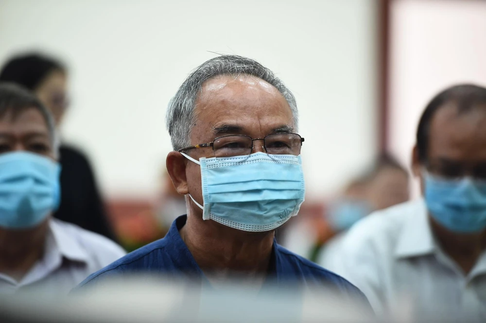 HĐXX cho rằng mức án năm năm tù đã tuyên với ông Tài là đúng người, đúng tội, tương xứng với hành vi sai phạm. Ảnh: H.YẾN