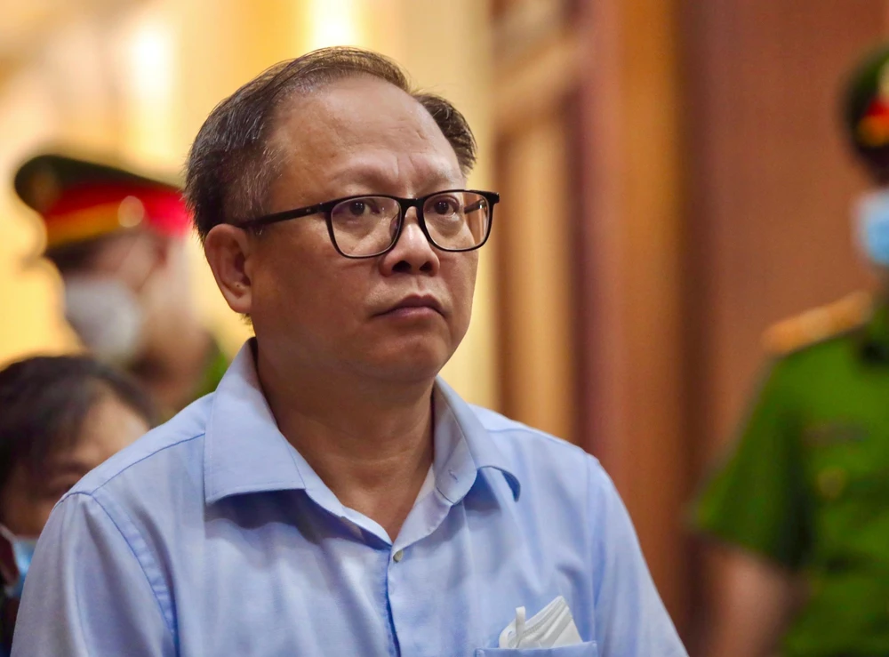 Bị cáo Tất Thành Cang. Ảnh: N.NHI