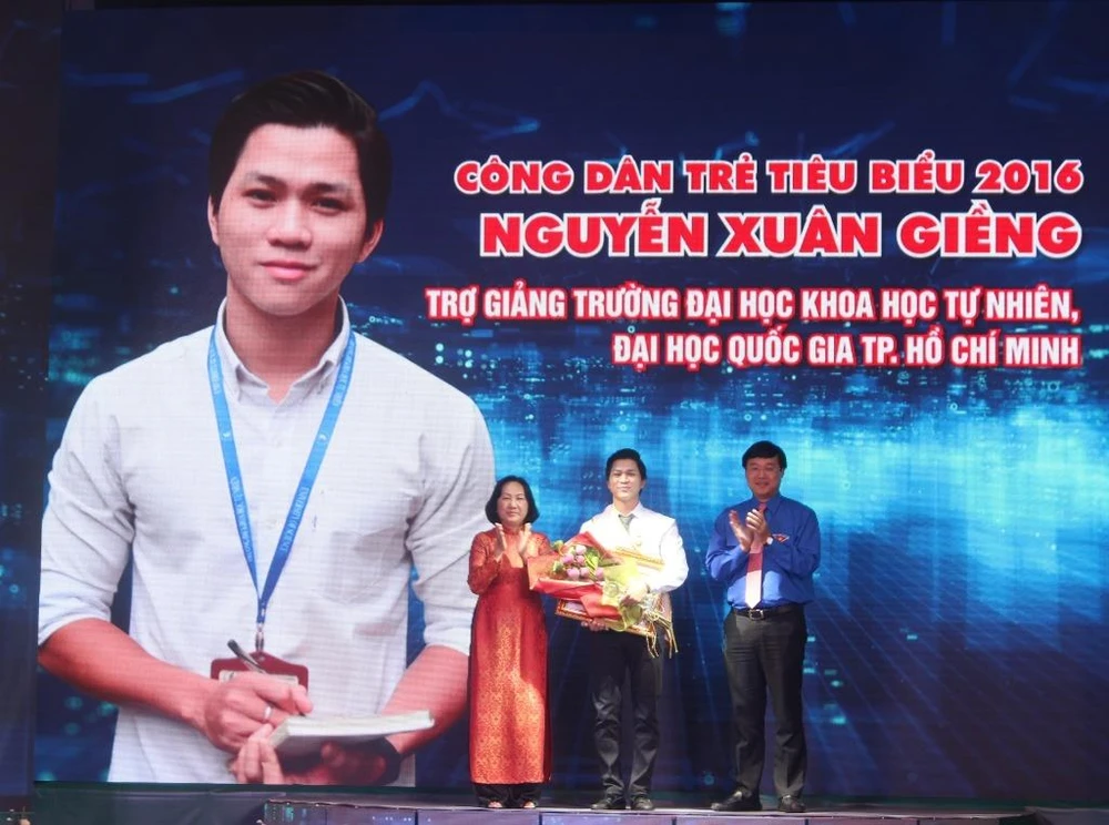 Gương công dân trẻ tiêu biểu Nguyễn Xuân Giềng