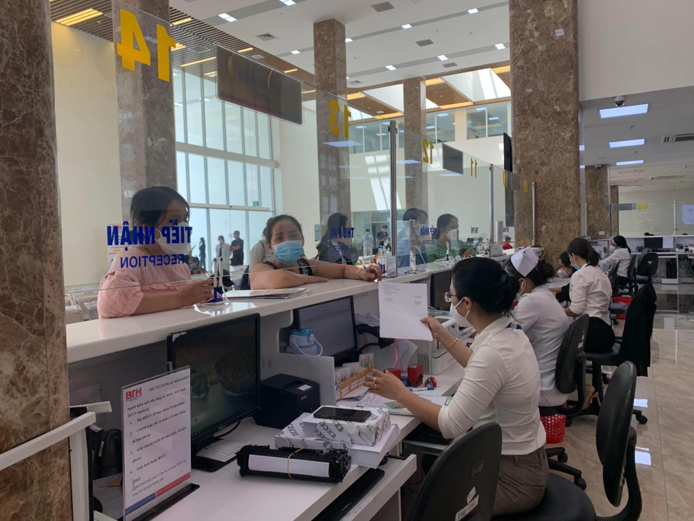 Cơ sở 2 Bệnh viện Truyền máu huyết học TP.HCM đã đi vào hoạt động từ tháng 7-2021. Ảnh: HL