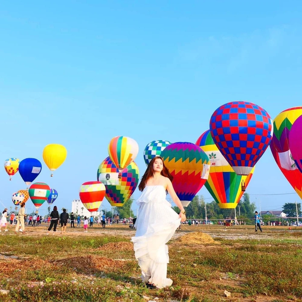 Một sự kiện thả khinh khí cầu. Ảnh minh họa: PHƯƠNG HOÀI