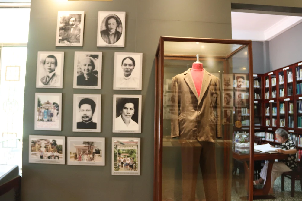 Nhà lưu niệm cụ Phan Châu Trinh lưu giữ những hiện vật quý giá về cuộc đời hoạt động của cụ. Ảnh: GIA NGHI