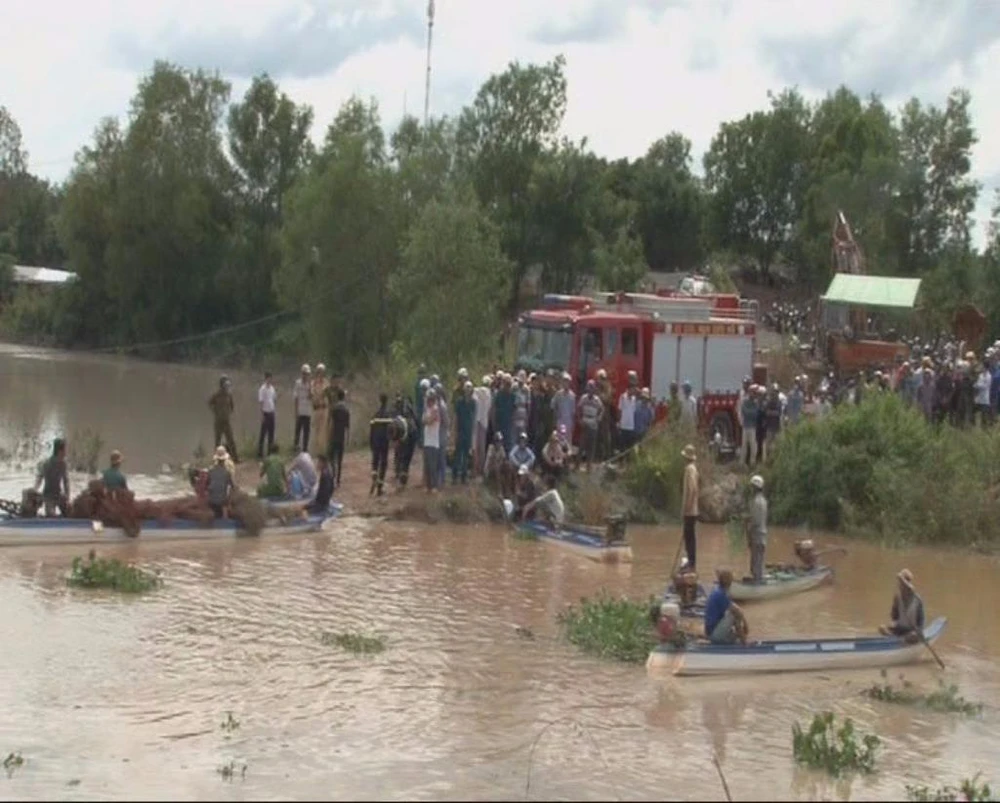 hiện trường vụ tai nạn