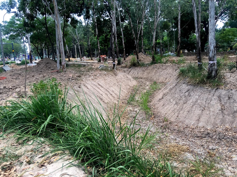 Đi công viên Gia Định, coi chừng... lọt hố! ảnh 3