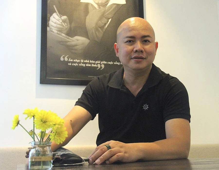 Ông Võ Thành Đăng cho rằng dù là một con người, một doanh nghiệp hay một TP, muốn được nhớ tới thì phải tạo dựng thương hiệu ấn tượng và bền vững. Ảnh: LÊ THOA