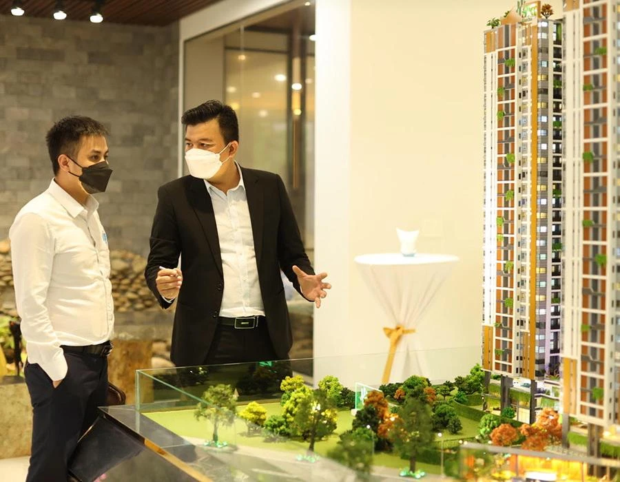 Nhu cầu mua nhà ở của người dân rất cao. Ảnh: TL