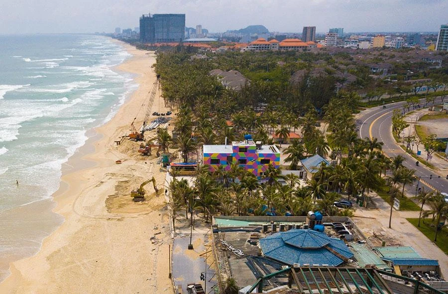 Khả năng được cấp sổ hồng khiến cho những bất động sản du lịch ven biển được kỳ vọng sinh lợi lớn. Ảnh minh họa: TẤN VIỆT