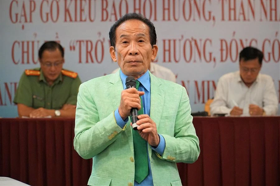 Ông Lê Ngọc Lâm phát biểu tại hội nghị. Ảnh: BẢO PHƯƠNG