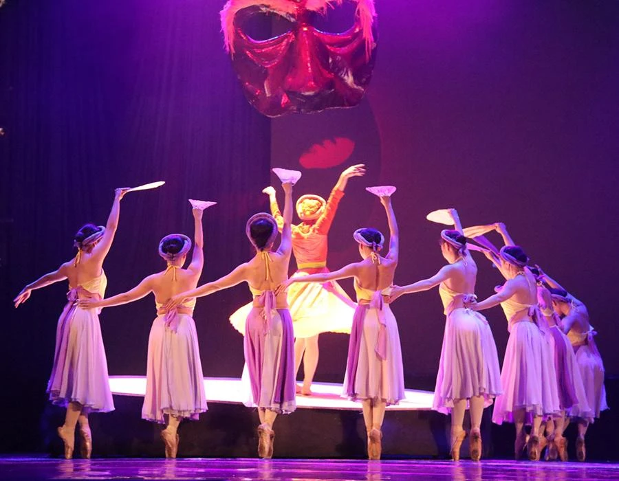 Một cảnh trong vở múa Kiều tại Giai điệu mùa thu. Ảnh: BTC Một cảnh trong vở múa Kiều tại Giai điệu mùa thu. Ảnh: BTC