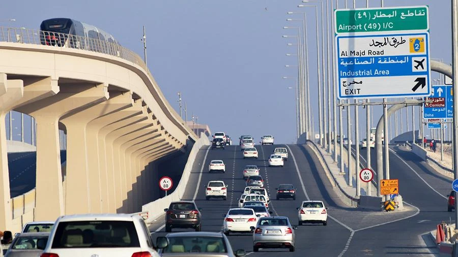 Doha nỗ lực giải bài toán giao thông mùa World Cup. Ảnh: AFP