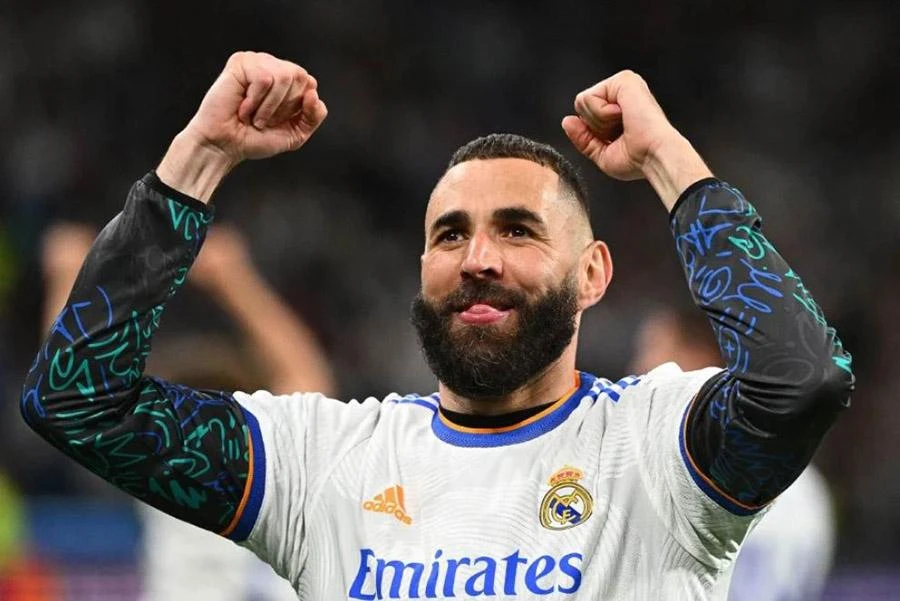Benzema, ứng viên nặng ký nhất cho danh hiệu Quả bóng vàng 2022. Ảnh: GETTY IMAGES