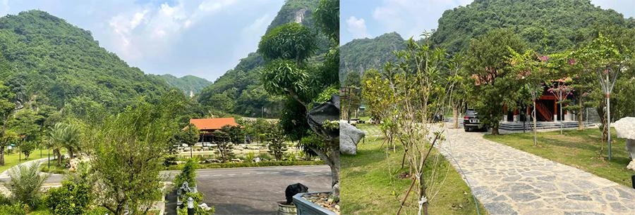 Một số công trình xây trái phép trên đất quốc phòng và xã quản lý. Ảnh: ĐT