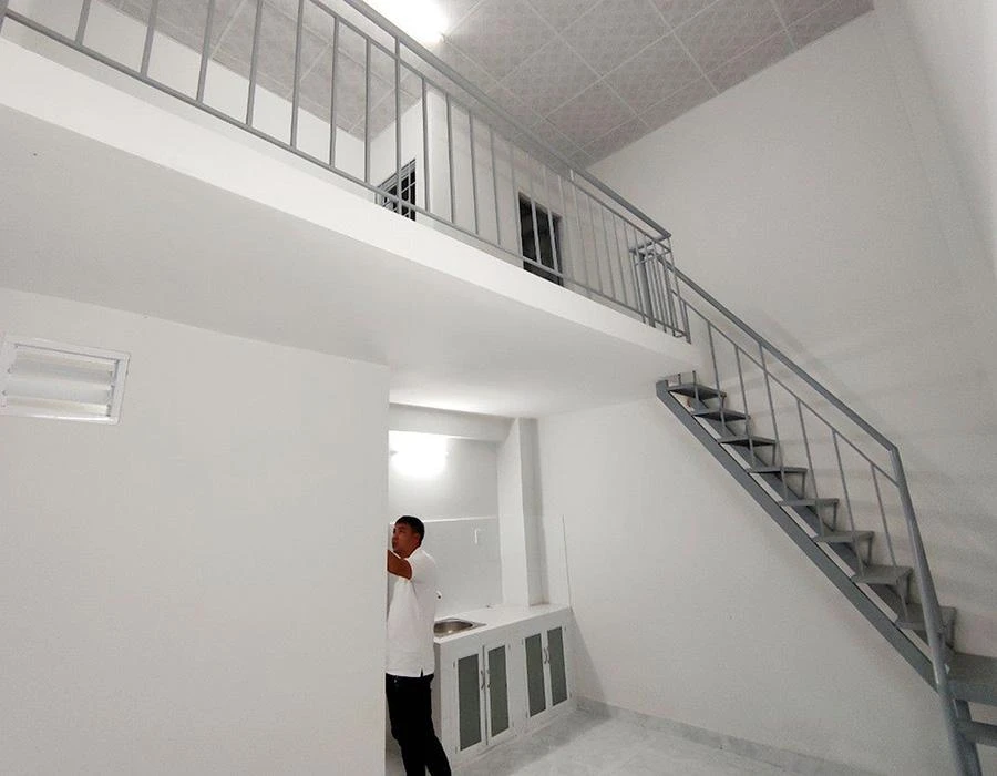 Một căn nhà trọ cho thuê mới được xây dựng tại TP.HCM. Ảnh: M.LONG