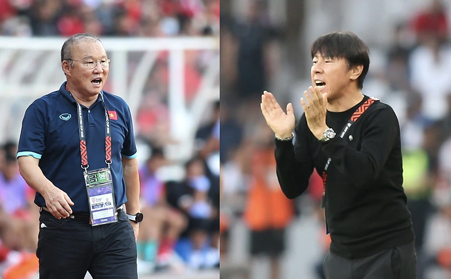 Hai HLV cùng là người Hàn Quốc nhưng căng nhau trong từng lời nói và hành động. Ảnh: ANH THỎA