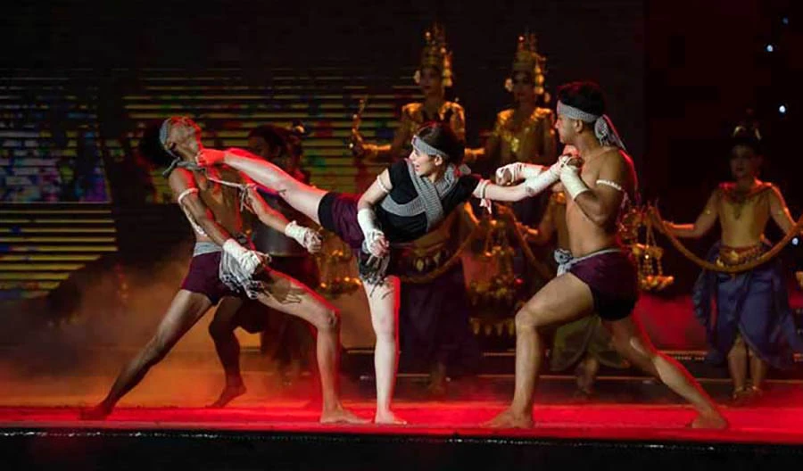 Campuchia giới thiệu môn võ truyền thống Bokator đưa vào thi đấu SEA Games 32.Ảnh: KHMER TIMES