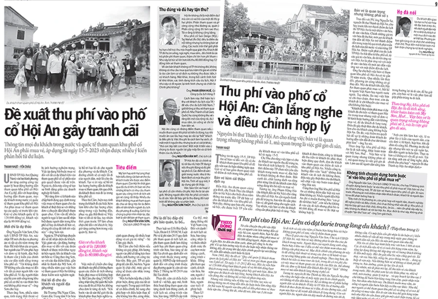 Những bài báo được đăng trên báo Pháp Luật TP.HCMthu hút sự quan tâm của bạn đọc.