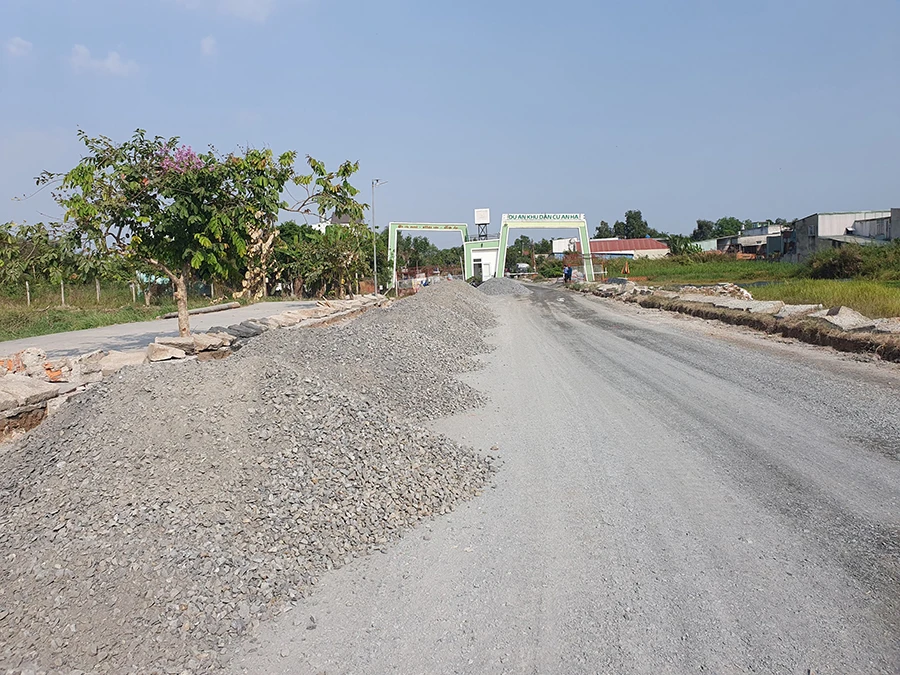 Dự án tái định cư khu dân cư An Hạ, huyện Bình Chánh. Ảnh minh họa: HUY VŨ Dự án tái định cư khu dân cư An Hạ, huyện Bình Chánh. Ảnh minh họa: HUY VŨ