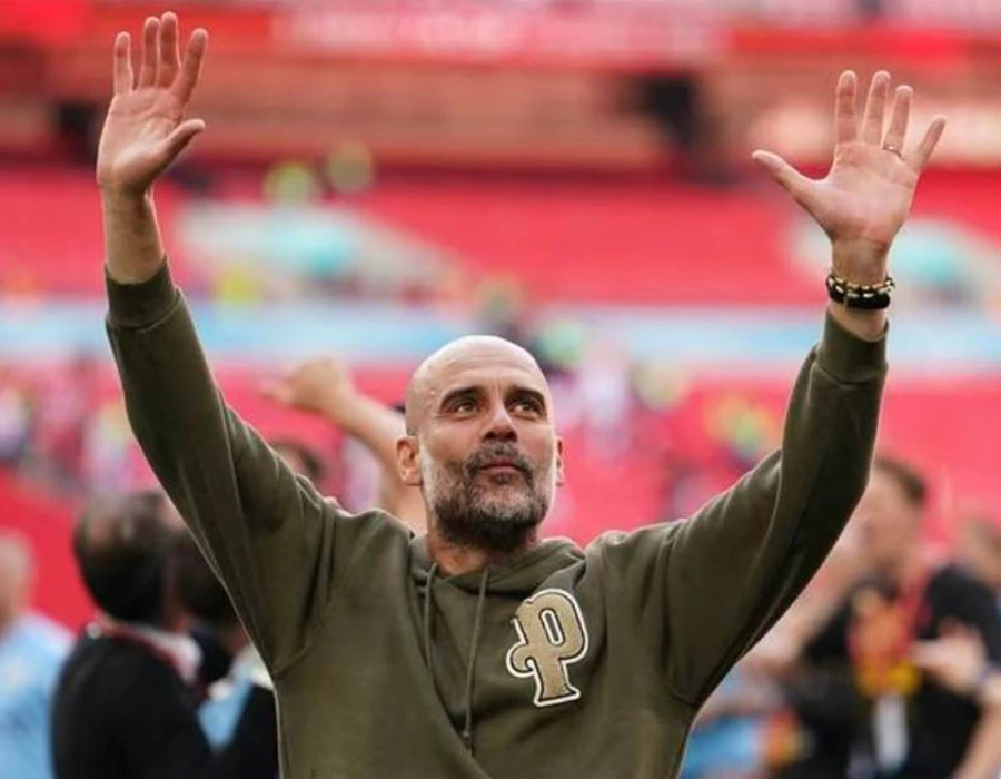 Pep Guardiola, vua của các vua, đang ao ước chinh phục cúp Champions League trong màu áo Man. City. Ảnh: GETTY IMAGES