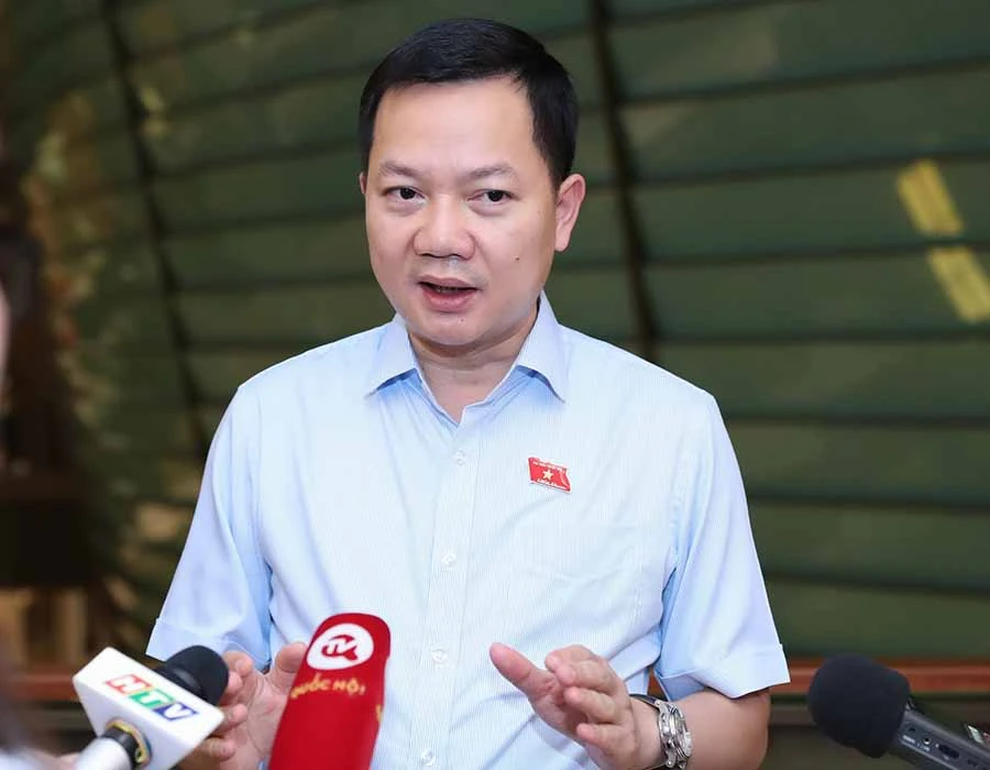 Đại biểu Quốc hội Trịnh Xuân An . Ảnh: QH