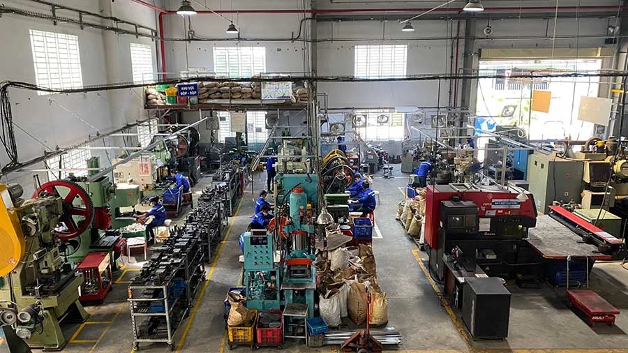 Doanh nghiệp Việt đang có nhiều cơ hội tham gia chuỗi cung ứng cho các tập đoàn đa quốc gia. Ảnh: T.UYÊN