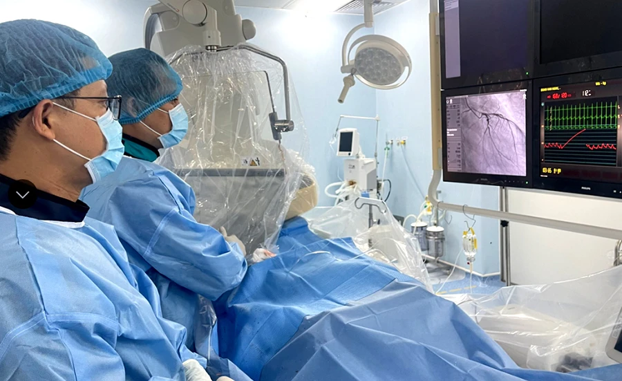 BV huyện Bình Chánh luôn đảm bảo tiêu chí an toàn trong phẫu thuật. Ảnh: TRẦN NGỌC