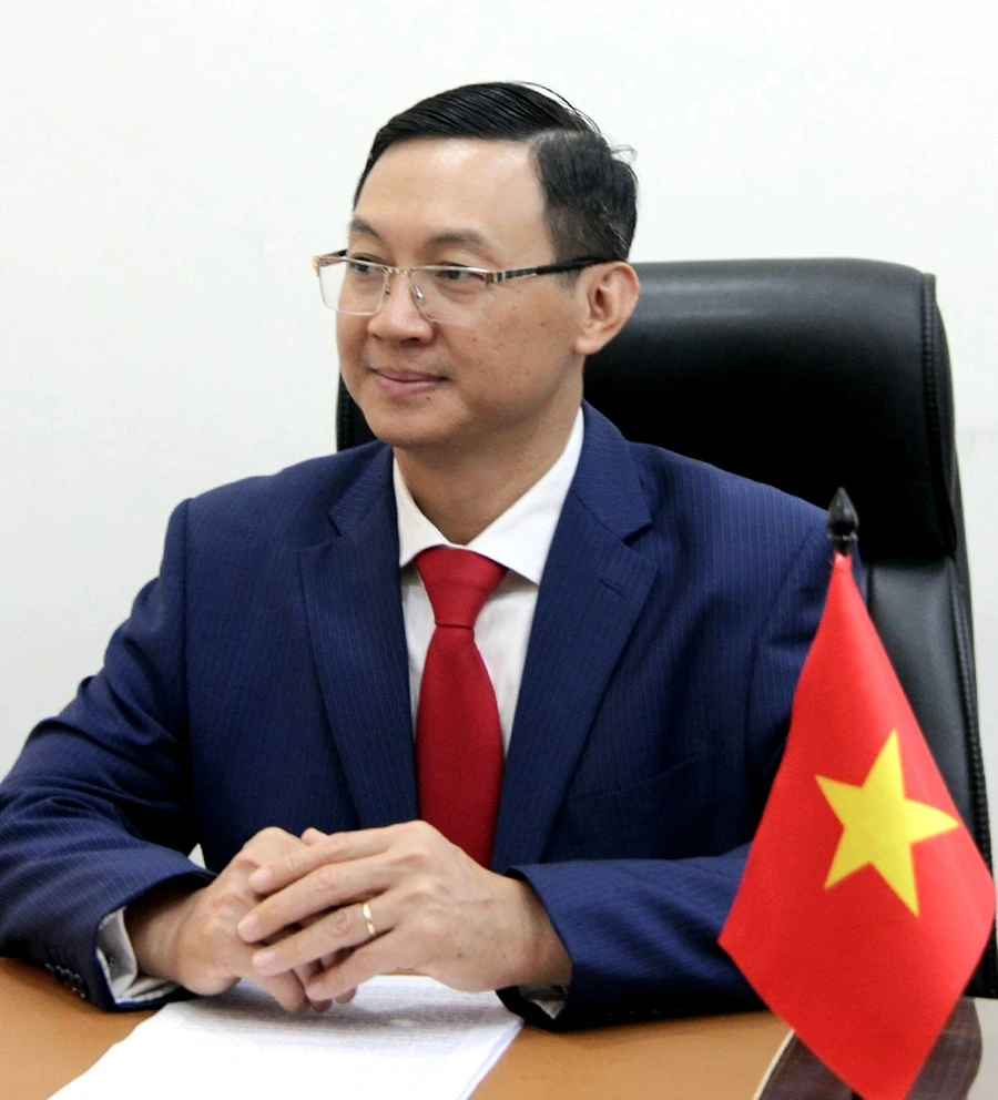 Ông Trần Phước Anh, Giám đốc Sở Ngoại vụ TP.HCM. Ông Trần Phước Anh, Giám đốc Sở Ngoại vụ TP.HCM.