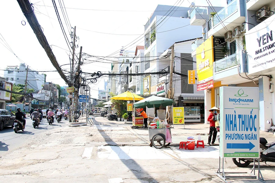 Hiện metro số 2 đã có 100% mặt bằng, sẵn sàng triển khai theo mô hình TOD được áp dụng cơ chế đặc biệt, đặc thù từ Nghị quyết 188. Ảnh: ĐÀO TRANG