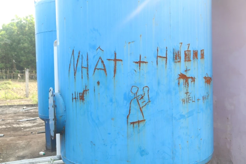 Công trình 8 tỉ đắp chiếu, 800 hộ dân thiếu nước sạch ảnh 8