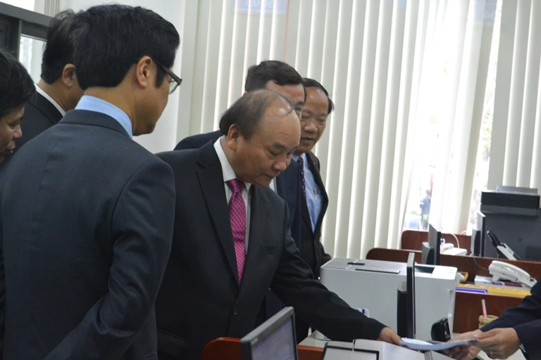 Thủ tướng dự khai trương TT hành chính công Quảng Nam ảnh 1