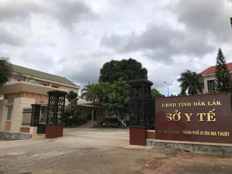 Sở Y tế Đắk Lắk, nơi các bị cáo từng công tác. Ảnh: NT