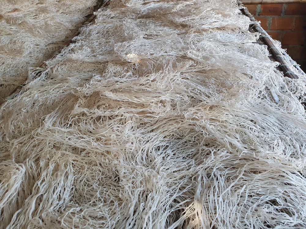 Nơi đây có bún Song Thằn, hay còn gọi bún "tiến vua" nổi tiếng. Ảnh QN