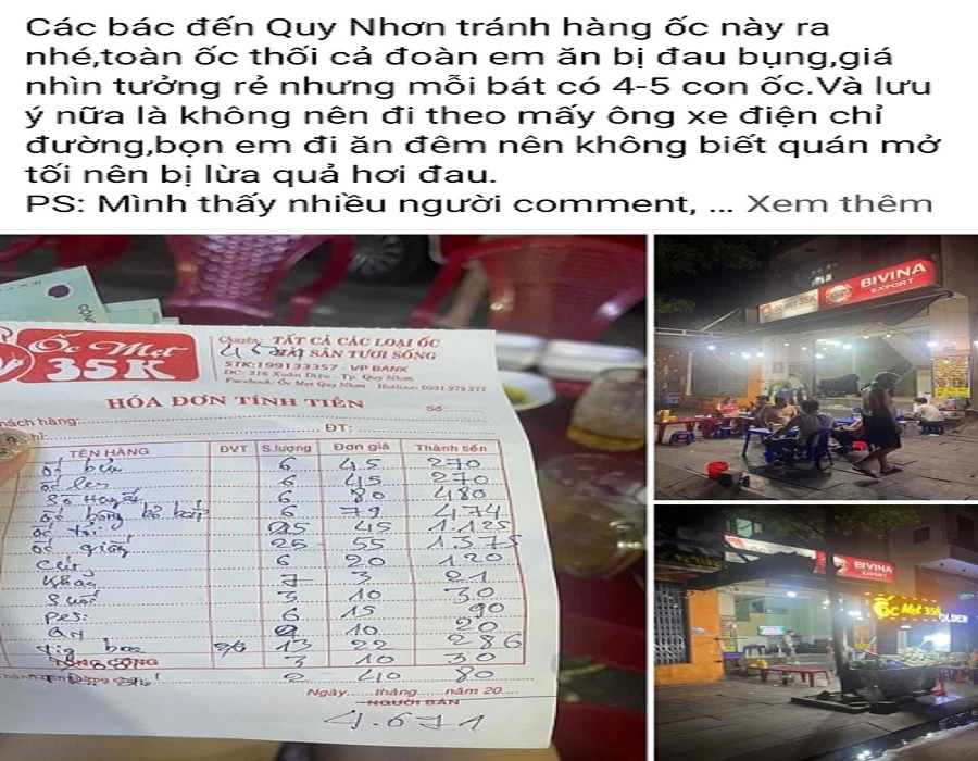Hình ảnh được đăng trên mạng xã hội. (Ảnh chụp màn hình).