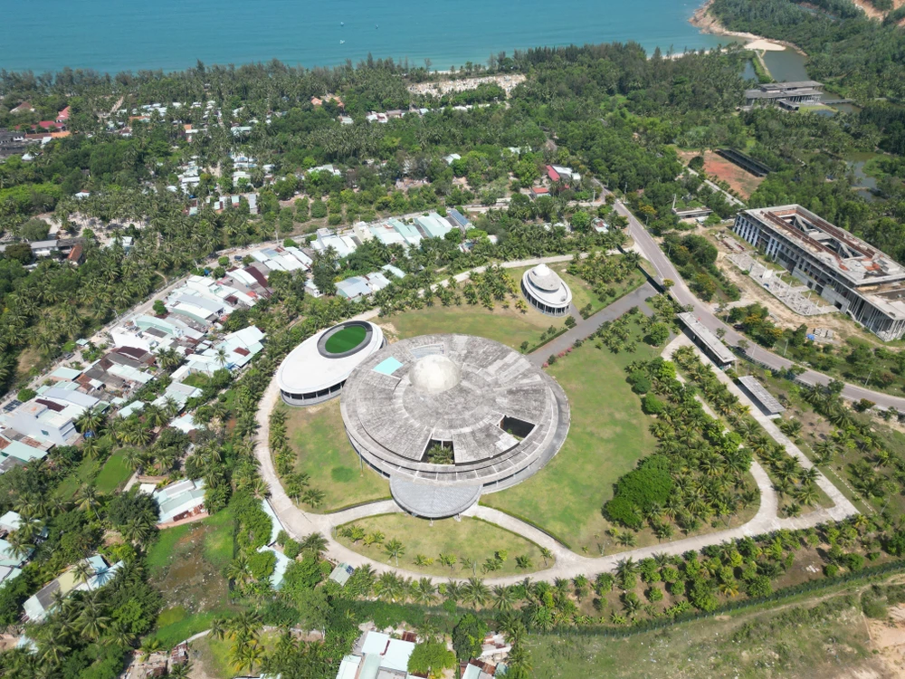 Trung tâm khám phá khoa học ở Bình Định được đầu tư giai đoạn 1 là 195 tỉ đồng, do Sở KH&amp;CN làm chủ đầu tư. Ảnh QN