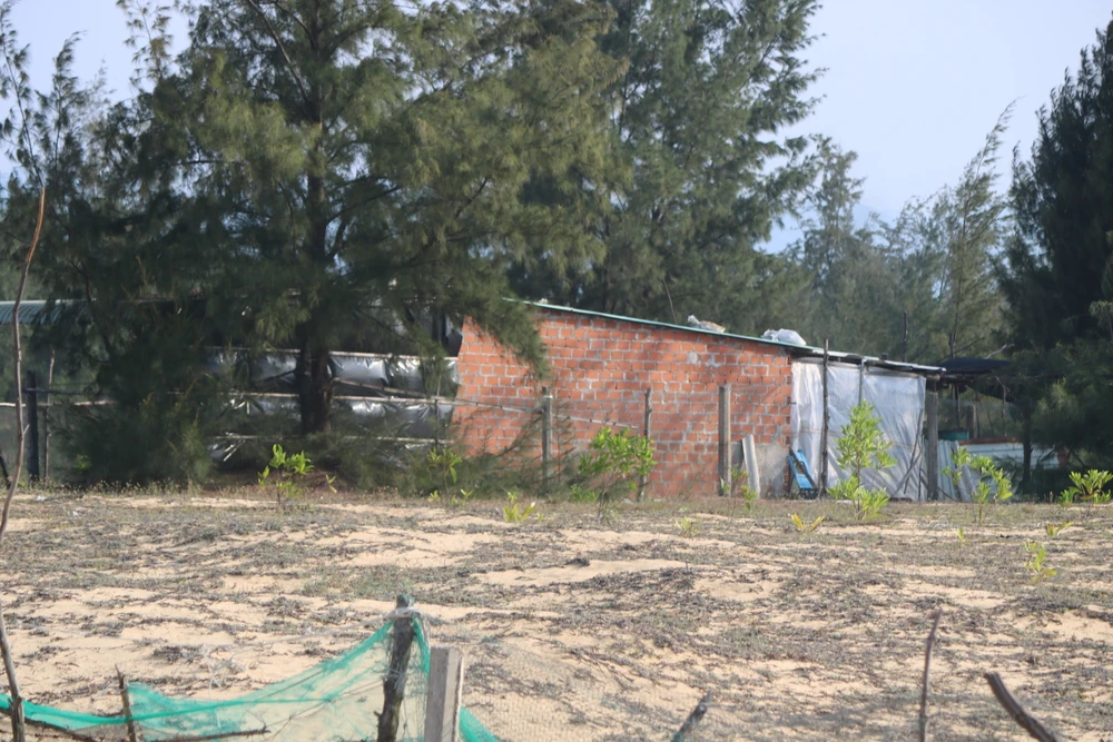 Chính quyền địa phương đã có phương án cưỡng chế đối với các trường hợp xây dựng trái phép. Ảnh QN Chính quyền địa phương đã có phương án cưỡng chế đối với các trường hợp xây dựng trái phép. Ảnh QN