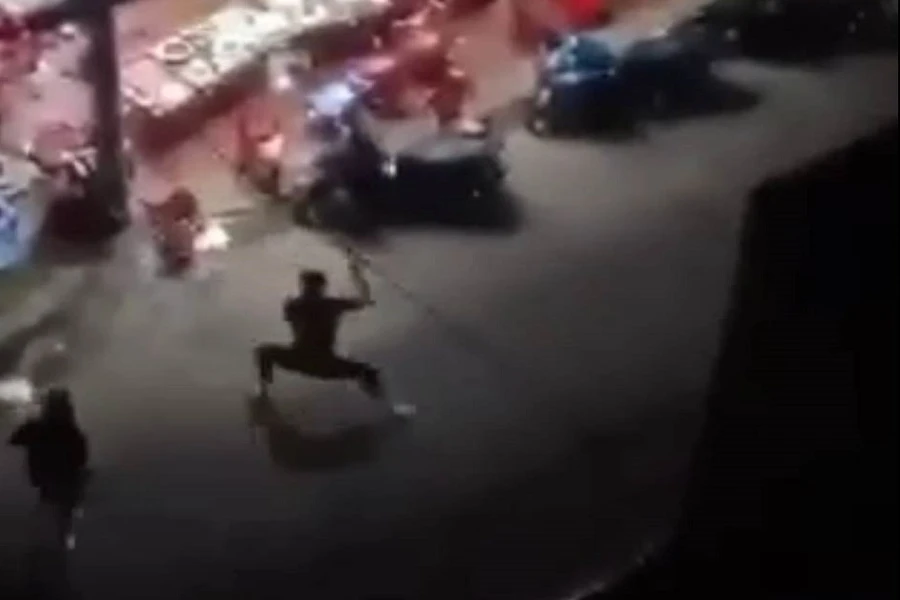 Vụ hỗn chiến trong đêm 21-5 khiến một người bị thương nghi do trúng đạn