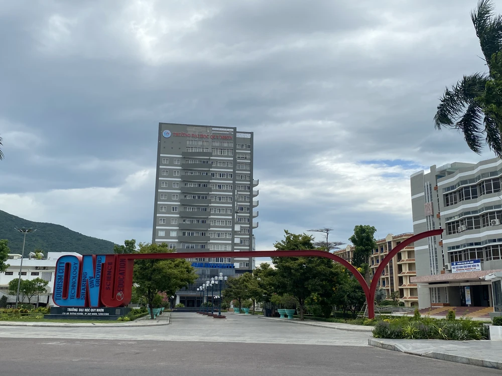Trường Đại học Quy Nhơn. Ảnh QN Trường Đại học Quy Nhơn. Ảnh QN