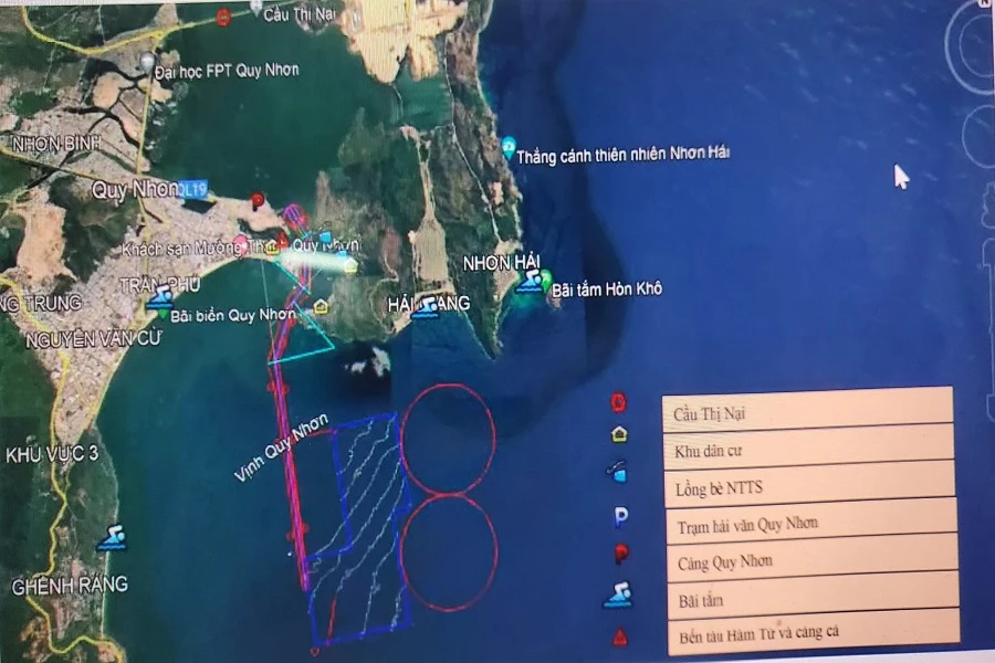 Sơ đồ vị trí nạo vét dự thảo. (Nguồn: Bộ TN&amp;MT).