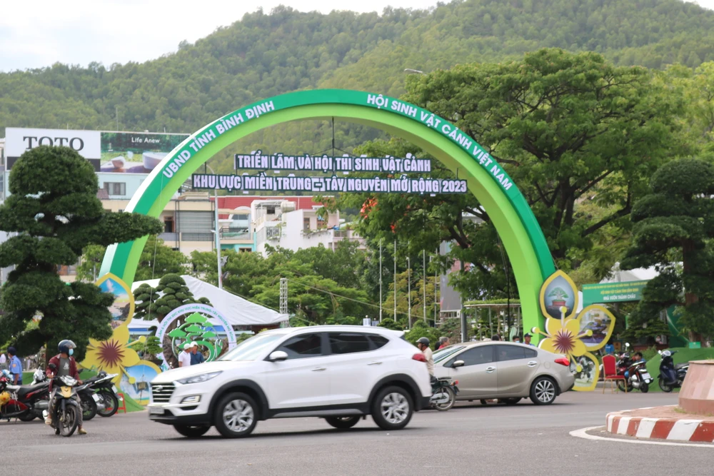 Triển lãm và hội thi sinh vật cảnh (SVC) khu vực miền Trung - Tây Nguyên mở rộng năm 2023 diễn ra tại Bình Định từ 19 đến 29-8. Ảnh: QN