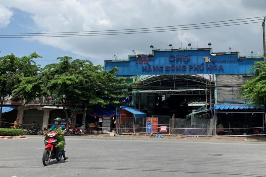 Chợ đầu mối lớn nhất tỉnh Bình Dương đóng cửa ảnh 1