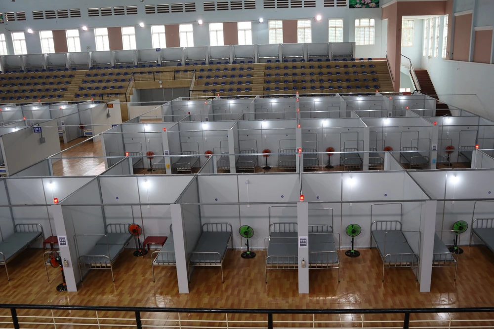 Bình Phước khởi động bệnh viện dã chiến tại Đồng Xoài ảnh 1