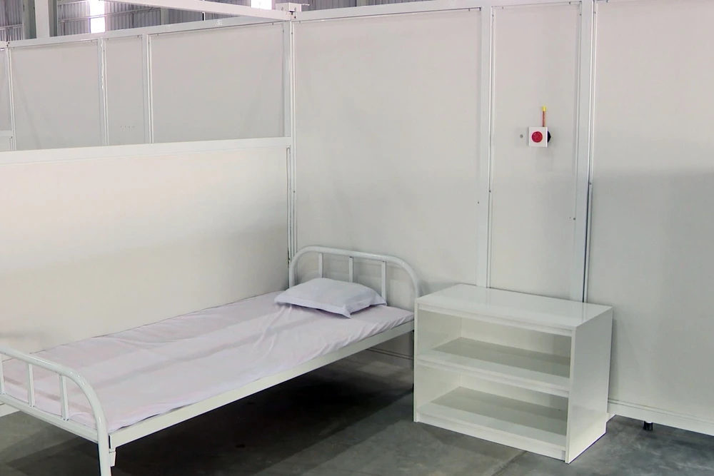 Hình ảnh bên trong BV dã chiến 5.000 giường ở Bình Dương sắp đưa vào hoạt động ảnh 3