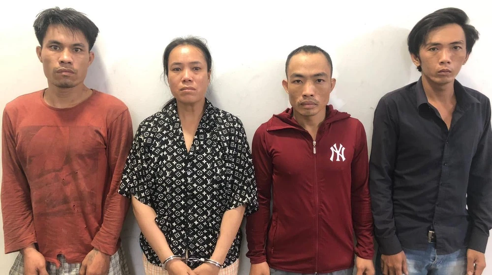 Băng nhóm gây ra hàng loạt vụ trộm ở các khu nhà trọ tại Bình Dương. Ảnh: LA