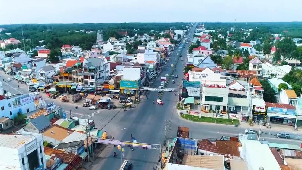 Mục tiêu đến giai đoạn 2026-2030, Chơn Thành đủ điều kiện nâng cấp thị xã Chơn Thành lên đô thị loại III trong giai đoạn 2026-2030. Ảnh: LÊ ÁNH