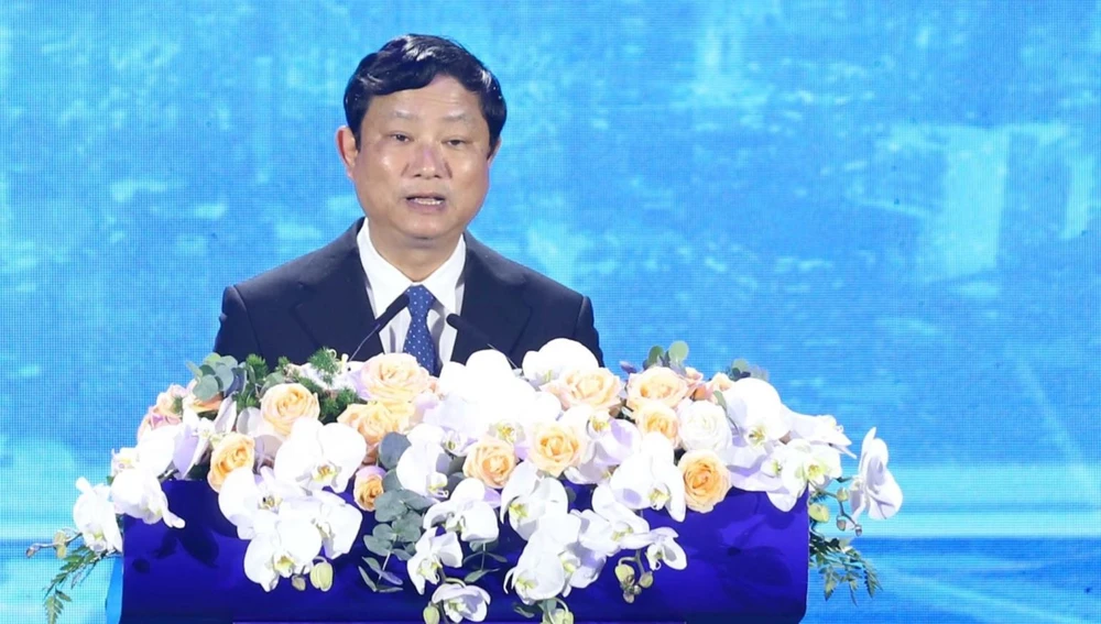 Ông Võ Văn Minh-Chủ tịch UBND tỉnh Bình Dương cho biết Bình Dương đặc biệt quan tâm, tạo cơ chế chính sách hỗ trợ cho hoạt động khởi nghiệp đổi mới sáng tạo. Ảnh: BD